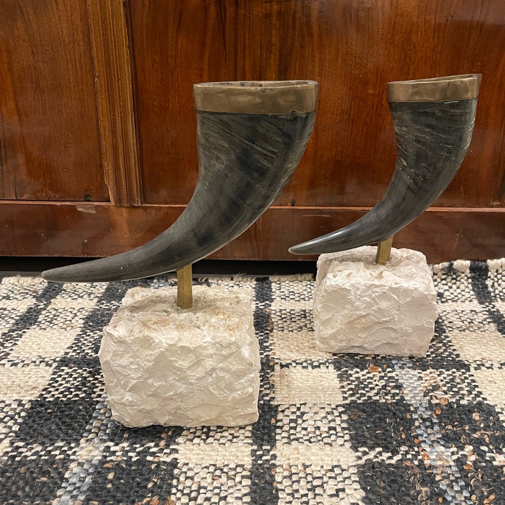 Maitland Smith Horn Sculptures